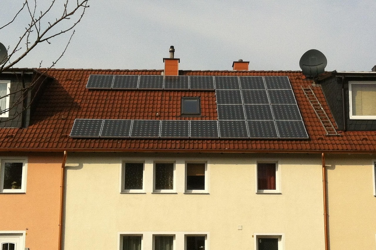 Mehrfamilienhaus mit Solar