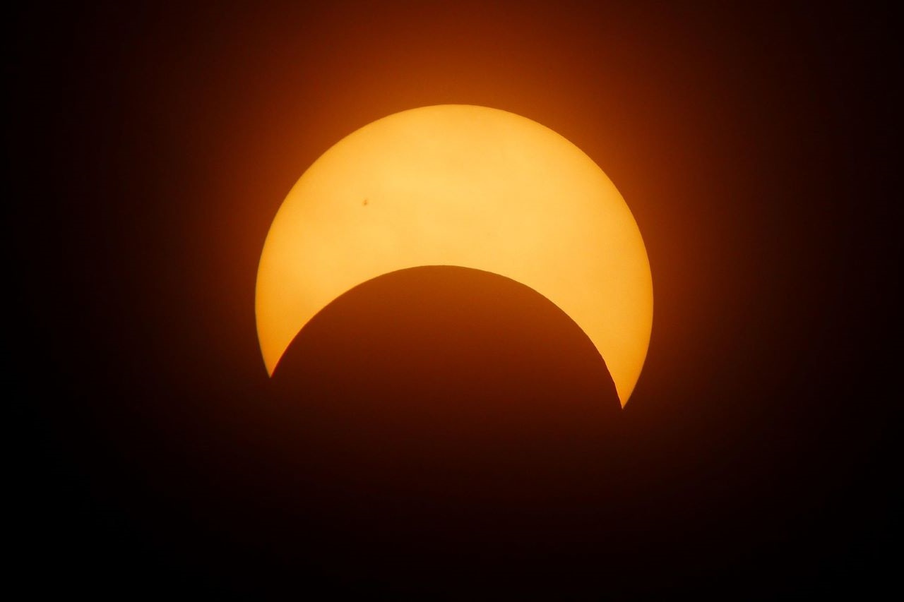 Partielle Sonnenfinsternis